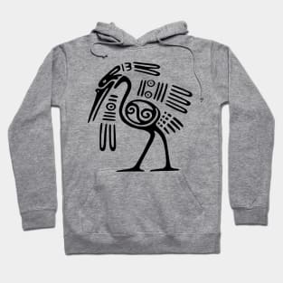 Tribal Crane Mexico Hoodie